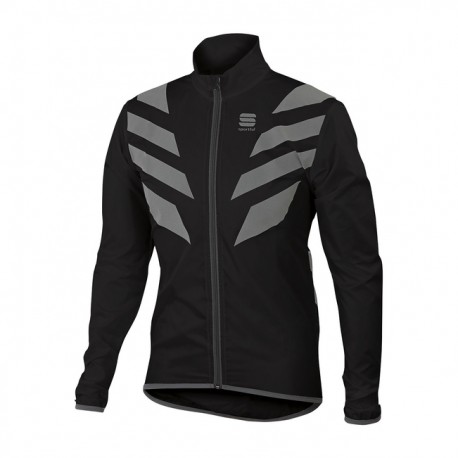 SPORTFUL Reflex Jacket Nero Mantellina Antipioggia/Antivento Sportful 1101635-002