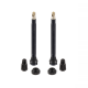 WAG Valvola Alluminio Nero 60mm (2 pezzi) WAG 421830821