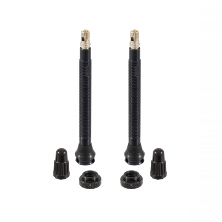 WAG Valvola Alluminio Nero 60mm (2 pezzi) WAG 421830821