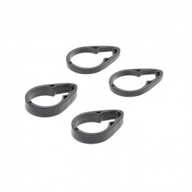 MOST Kit Spessori Serie Sterzo Aero Nero 4 pezzi.