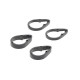MOST Kit Spessori Serie Sterzo Aero Nero 4 pezzi. MOST PSHS0002AM