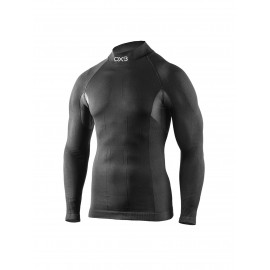 OXYBURN Maglia Alpine Manica Lunga Nera