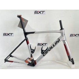 CIPOLLINI Kit Telaio Dolomia Disc Silver/Red Metal