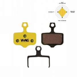 WAG Pastiglie Freno Elixir/X0 Mescola Organica