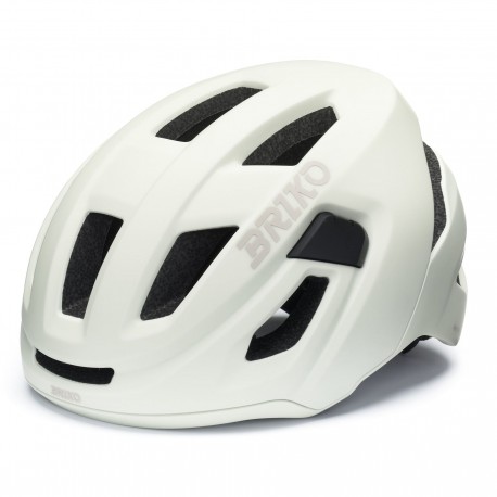 BRIKO Casco Aero Plus Matt White Sahara/Zorba Gray BRIKO 22112RW-A1I