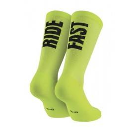 GIST Calzino Ride Fast Giallo Fluo