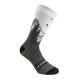 GIST Calzino Trendy Mountain Verde/Bianco Gist 5863-MOUNT-BV
