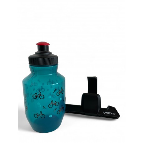SYNCROS Kit Portaborraccia/Borraccia Junior Green Trasparente Syncros 270241-VE
