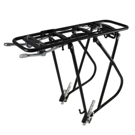 EASY Portapacchi Regolabile Posteriore Alluminio 26-28 Nero  588100111