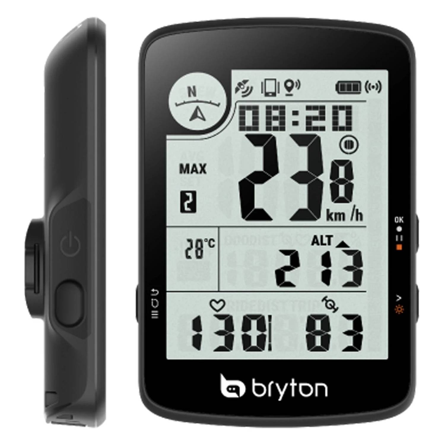 Custodia In Silicone + Pellicola HD Per Bryton Rider 320 E 420 - Protezione Anticaduta E Antigraffio