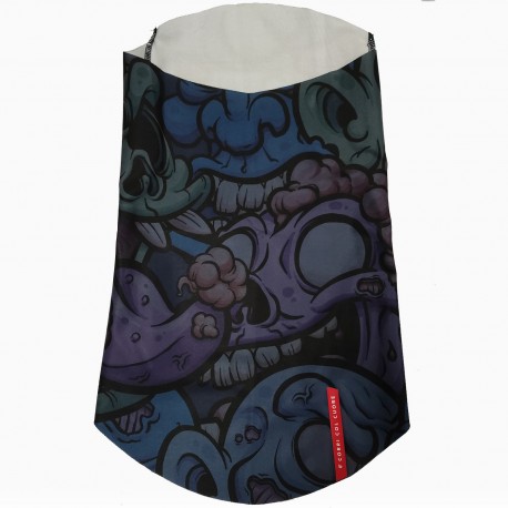 PISSEI Scaldacollo Garzato Blu Monster PISSEI NECK2/MST