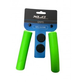 XLC Manopole Silicone 130mm Verde Lime