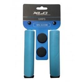 XLC Manopole Silicone Turchese