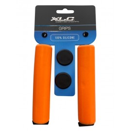 XLC Manopole Silicone 130mm Arancio