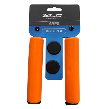 XLC Manopole Silicone 130mm Arancio XLC 2501581017