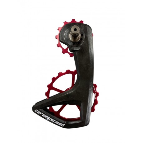 CERAMIC SPEED Gabbia Cambio OSPW Dura Ace R9200/9250 - Ultegra R8100/8150 - Rosso Ceramic Speed 113487