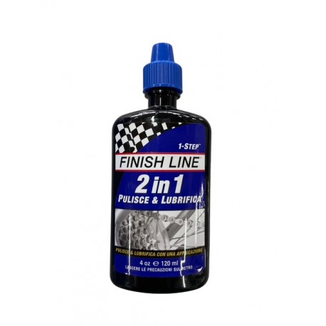 FINISH LINE 2 in 1 Pulisce e Lubrifica 120ml Finish Line FIN117
