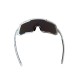 GIST Occhiale Mask Bianco Lente Azzurra Gist 9727_BI.AZZ