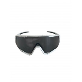 GIST Occhiale Mask Bianco Lente Smoke