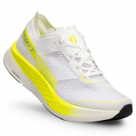 SCOTT Scarpe Speed Carbon RC2 White/Safety Yellow