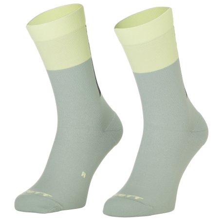 SCOTT Calze Block Stripe Grey/Acid Yellow Scott 409453-8244