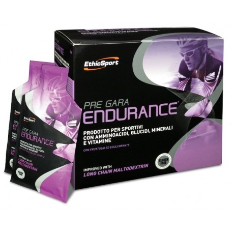 ETHIC SPORT Pre Gara Endurance Confezione 20 Buste x 19gr Ethic Sport PREGENEW