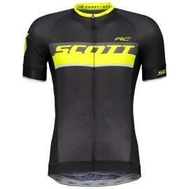 SCOTT Maglia RC Pro s/sl Black/Sulphur Yellow Scott 264821-5024