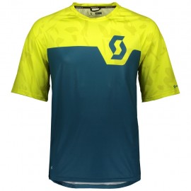 SCOTT Maglia Trail 20 s/sl Sulphur Yellow/Lunar Blue