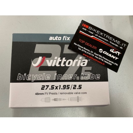 VITTORIA Camera d'Aria Auto Fix 48mm 27.5x1.95/2.5 Vittoria 1TA00055