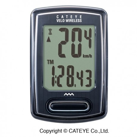 CATEYE Ciclocomputer Velo Wireless NERO Shimano CE1604350