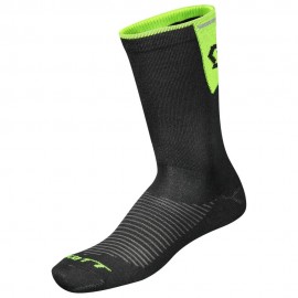 SCOTT Calza Road Long Black-Neon Yellow Scott 241947-4755049