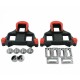 SHIMANO Tacchette Pedali SPD-SL SH10 Rosse 0° Shimano ISMSH10