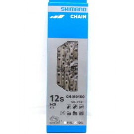 SHIMANO Catena XTR 126 maglie + QuickLink CN-M9100 12 Velocità