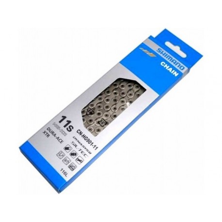 SHIMANO Catena Dura-Ace/XTR CN-HG901 116 maglie + QuickLink 11-Velocità Shimano ICNHG90111116Q
