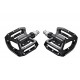 SHIMANO Pedali Flat GR500 Neri Shimano EPDGR500L