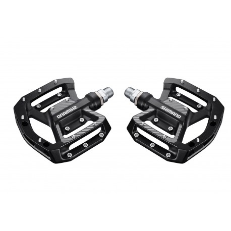 SHIMANO Pedali Flat GR500 Neri Shimano EPDGR500L